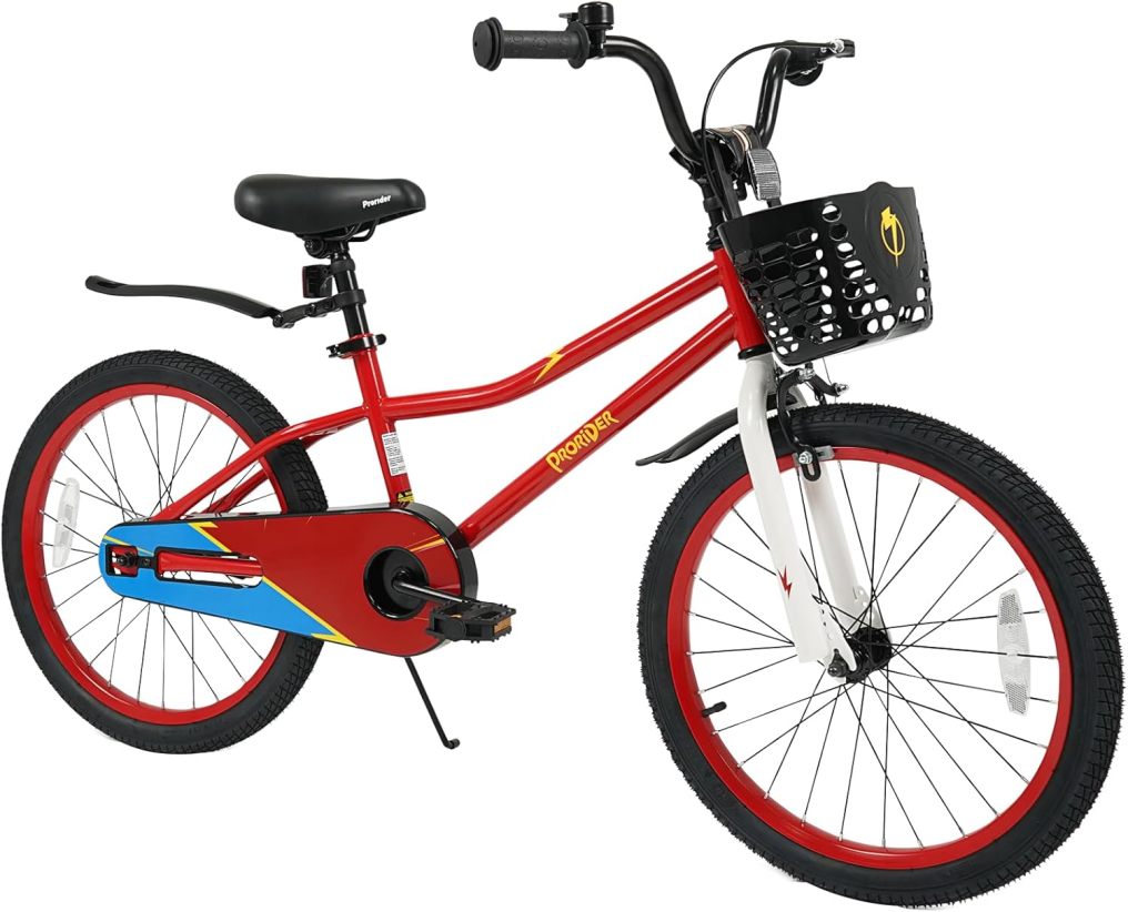 Kids Bike 20 Inch Toddler Bike for Boys & Girls Aged 3-8 Years Old