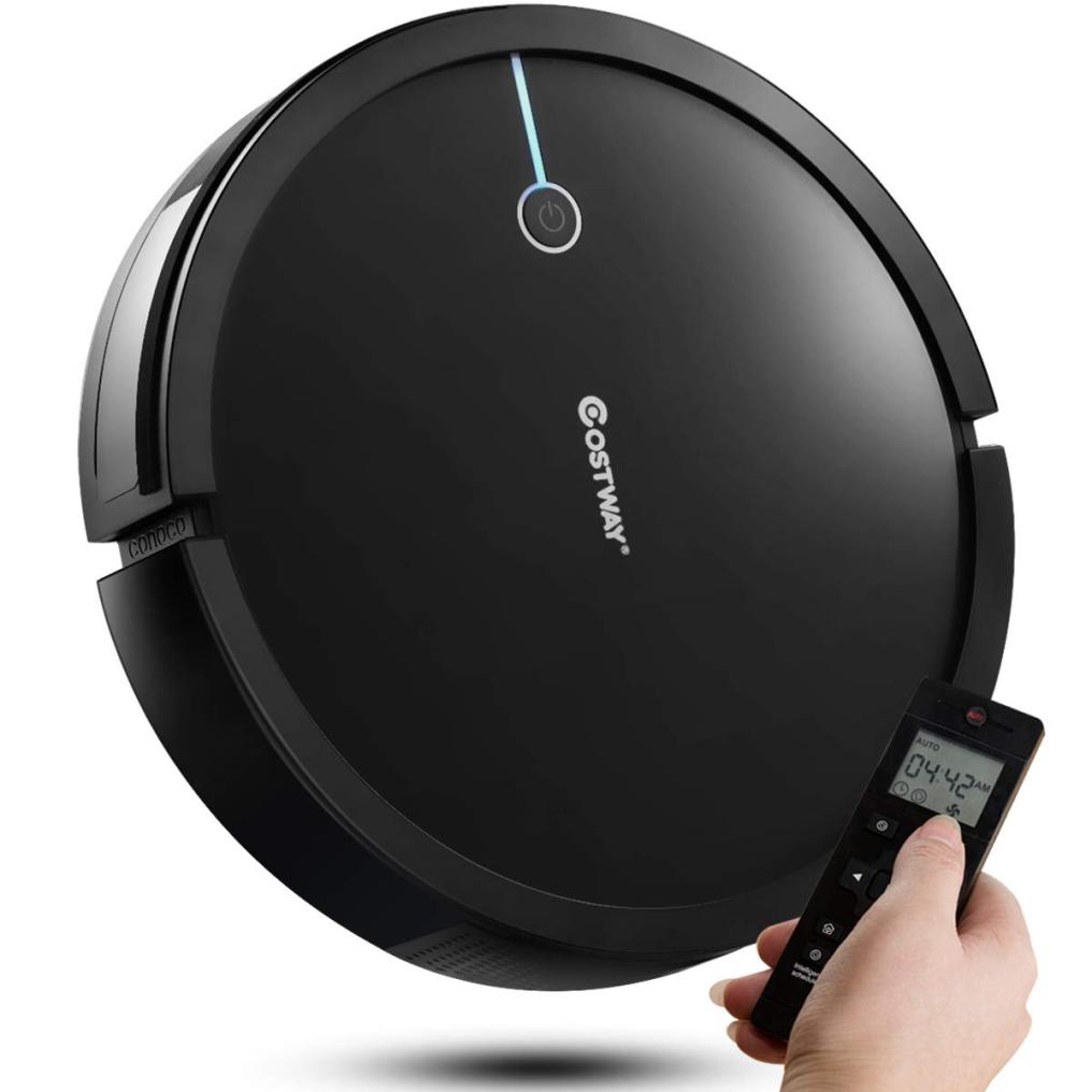 Robot Vacuum Cleaner 2000Pa Strong Suction Filter Auto Self-Charging