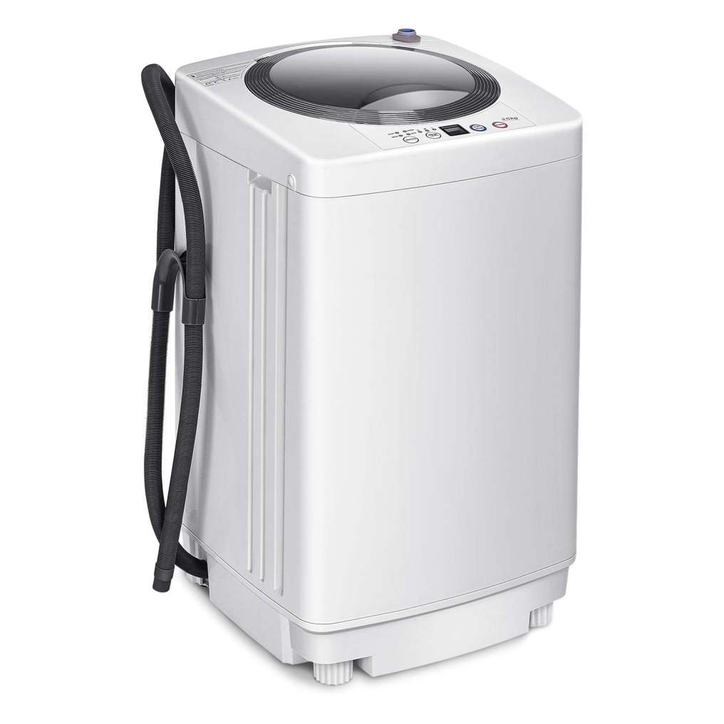 ARLIME 1.2 Cu.ft Portable Washing Machine Full-Automatic,8 lbs Capacity Laundry Machine