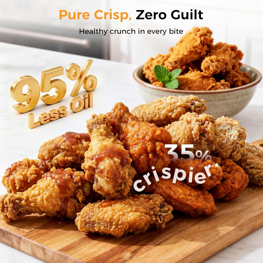 14-in-1 Toaster Oven Air Fryer Combo with 1700W Convection