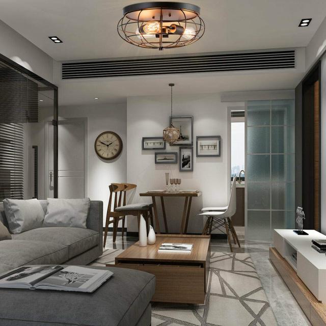 ARLIME Semi Flush Mount Ceiling Light