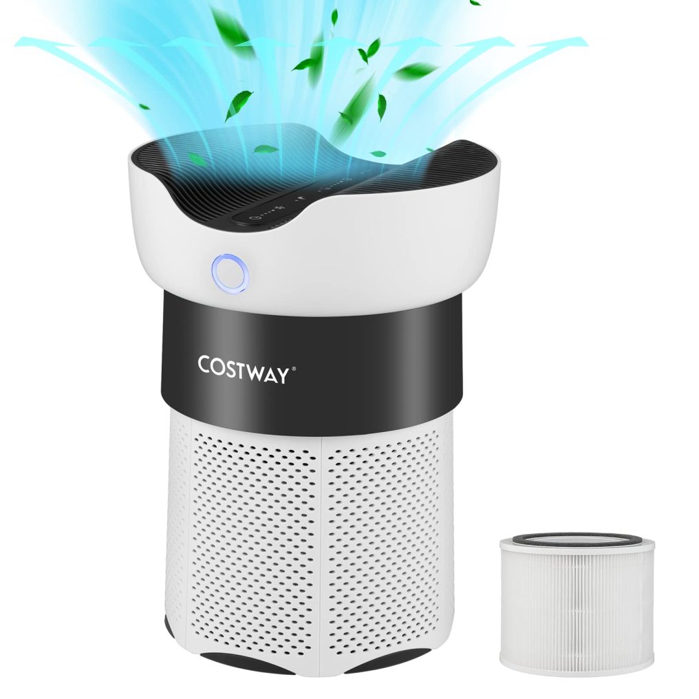 ARLIME Air Purifier for Home Office up to 1300 Sq Ft H13 True HEPA Filter