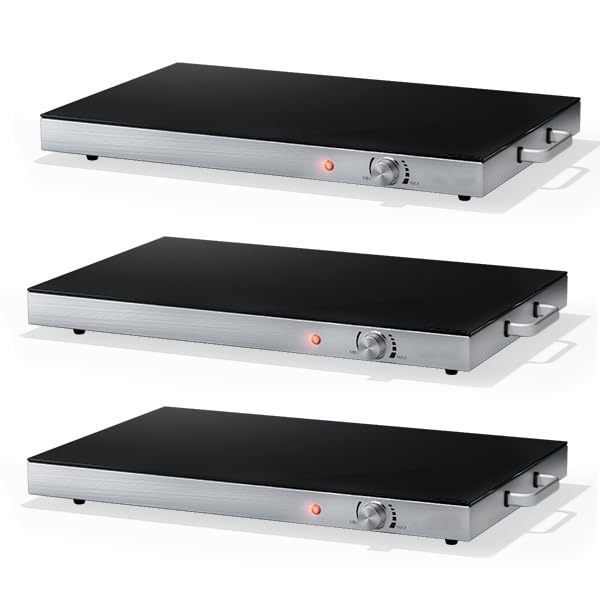 ARLIME 22"x14" Buffets Server Food Warmer for Parties, Electric Food Warming Tray