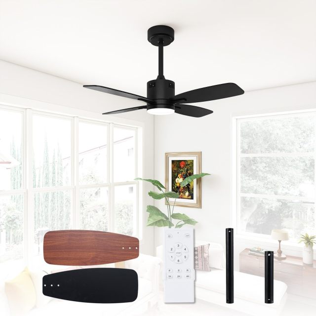 42 Inch Ceiling Fan with Lights Modern Ceiling Fan