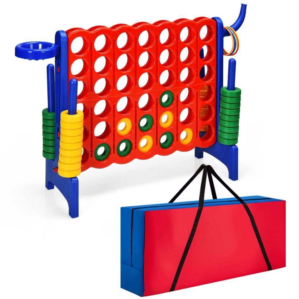Jumbo 4 to Score Giant Game Set with Carrying Bag