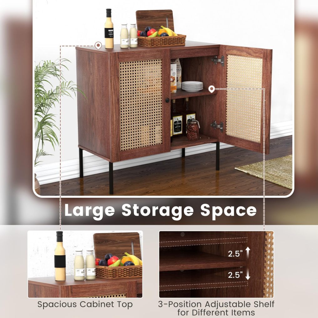 Buffet Cabinet with Storage Storage Sideboard