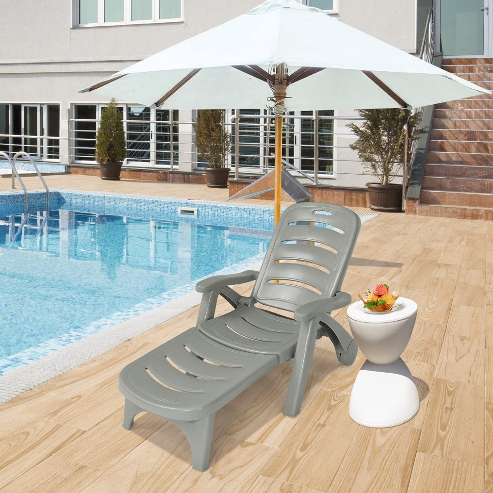 5 Position Adjustable Recliner for Sunbathing