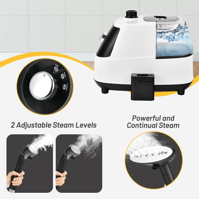 1750W Garment Steamer 2L Capacity Handheld