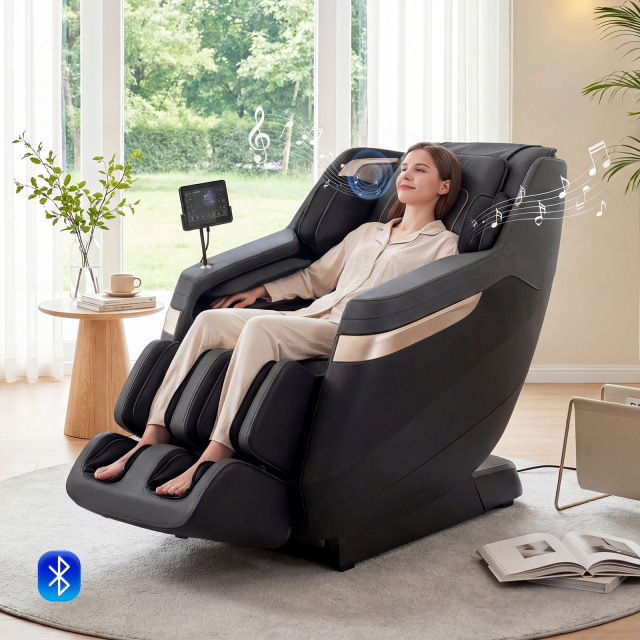 Soothe 57 - Full Body Massage Chair Zero Gravity SL Track Recliner with Waist Heating Function