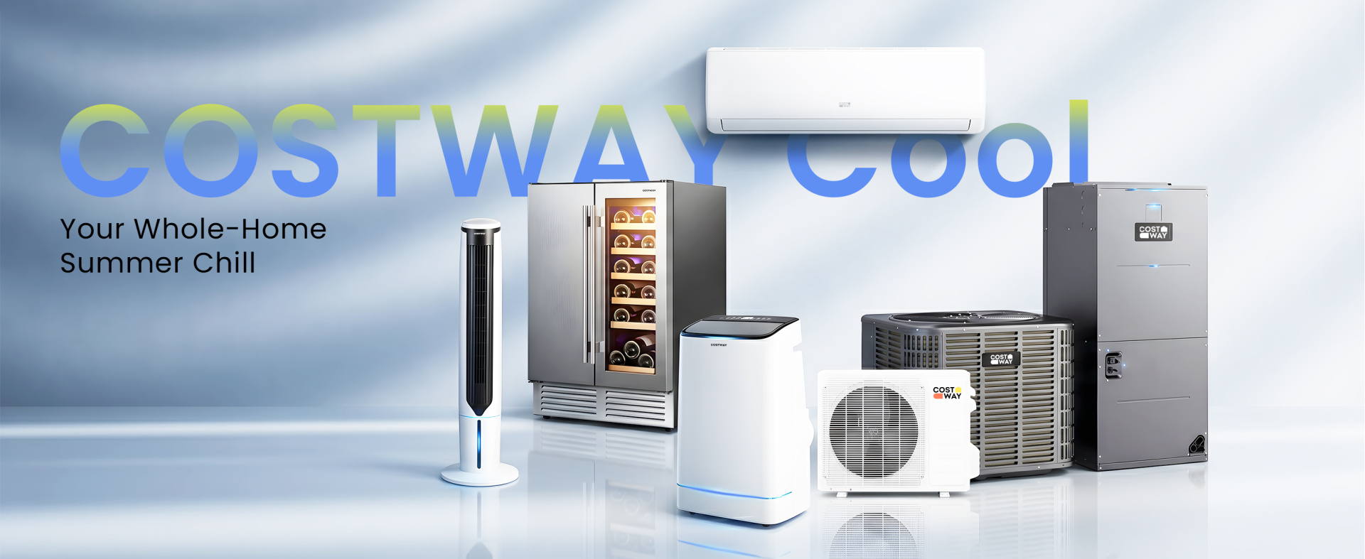 Airtural Series 9100 BTU 20.5 SEER2 WiFi Enabled Mini Split AC 115V Compatible with Alexa