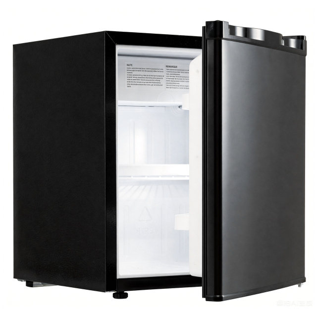 Compact Mini Fridge with 7-Level Adjustable Thermostat