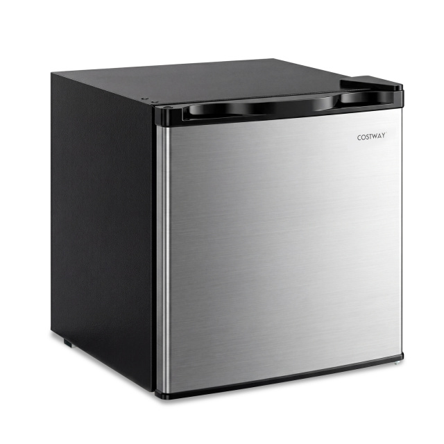 Compact Mini Fridge with 7-Level Adjustable Thermostat