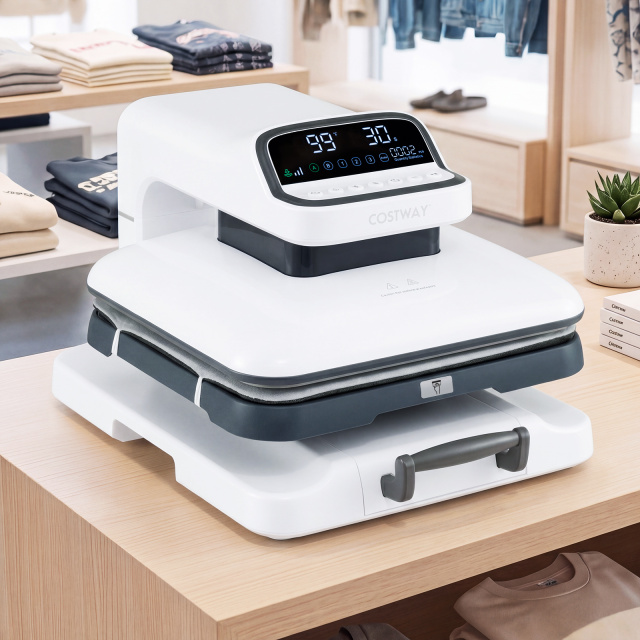 Heat Press Machine with Auto Release for T Shirts