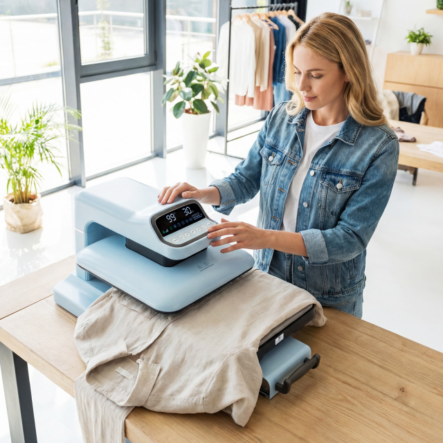 Heat Press Machine with Auto Release for T Shirts