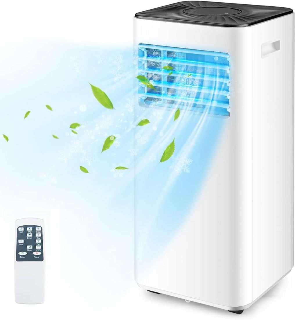 Portable Air Conditioner 10000BTU( SACC 7000 BTU ), Evaporative Air Cooler, Dehumidifier, Cooling for Room Spaces up to 350 Sq.Ft